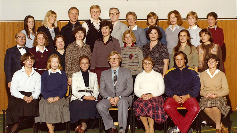 Lärarfoto år 1980